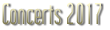 Concerts 2017