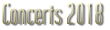 Concerts 2018